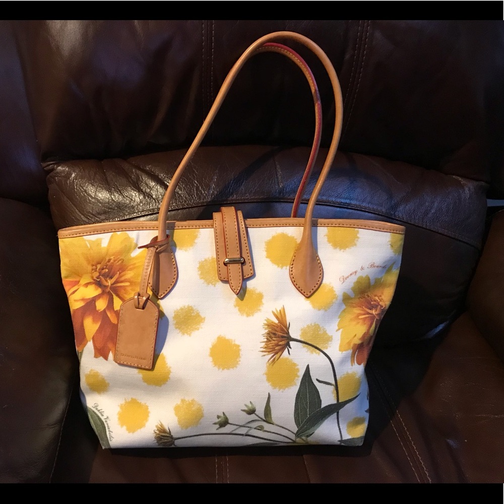 Dooney and Bourke Addison Flower Medium tote